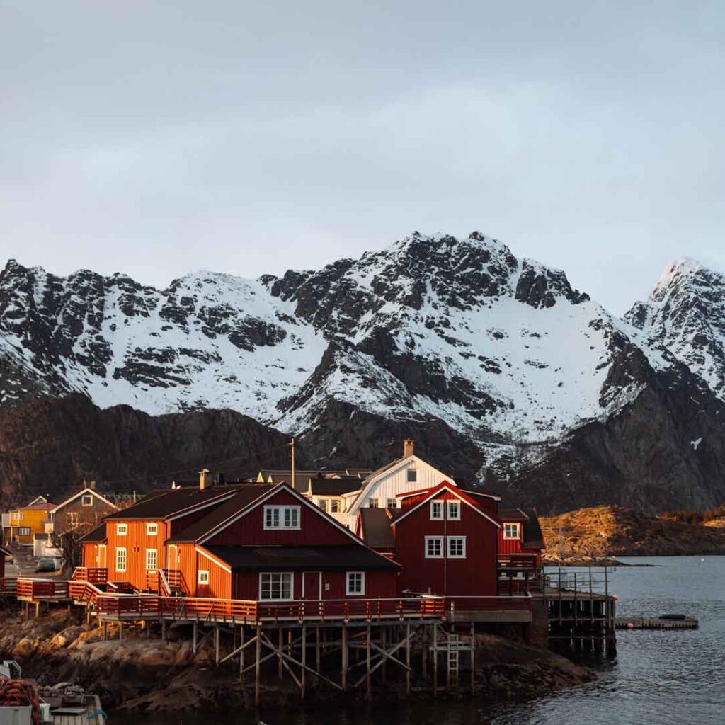 Coucher de soleil à Lofoten 2