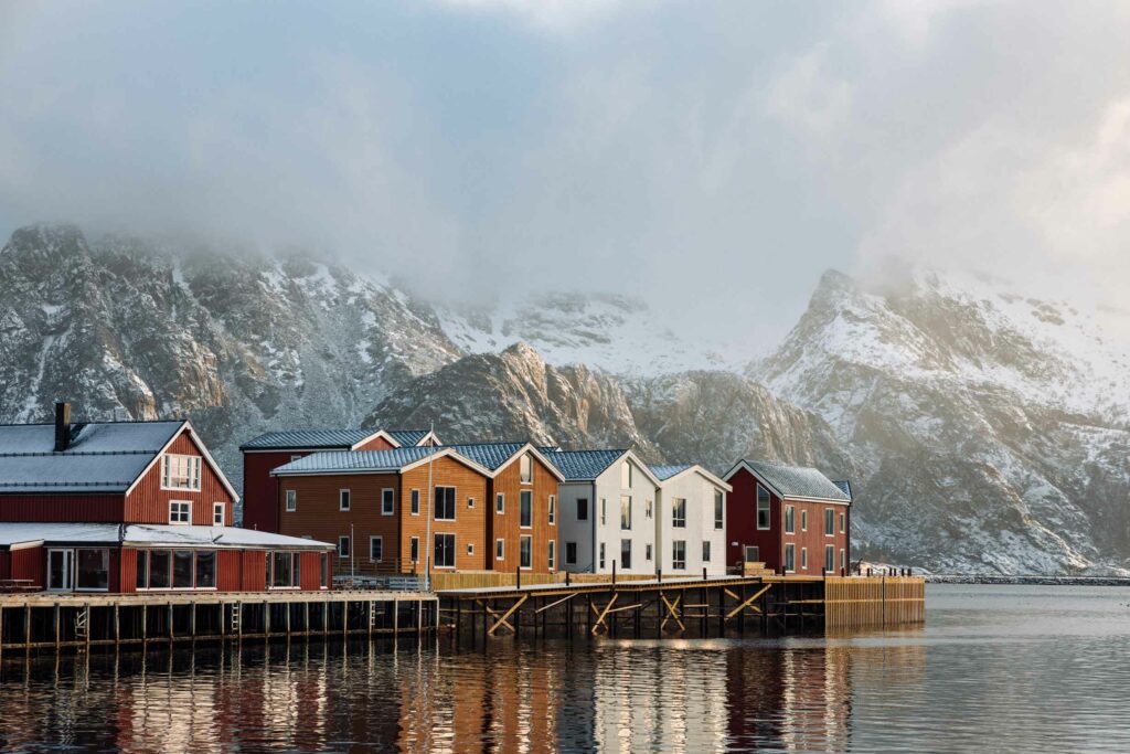 Port des Lofoten Norvege