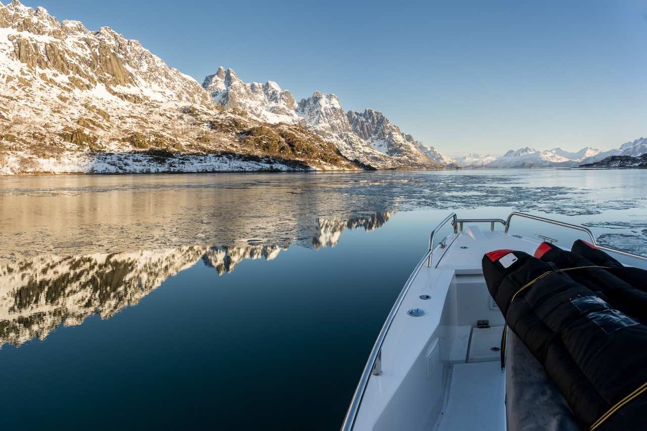 Ski en bateau norvege